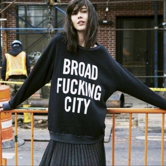 Wildfox Broad F%#$&Ing City Roadtrip Sweater Size Small - Picture 1 of 6